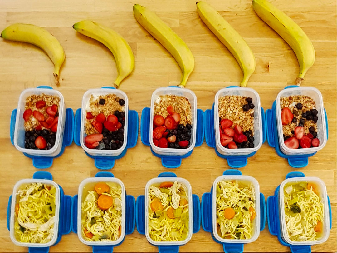 Meal Prep Sunday - 16th September 2018 - 1400 Calories & 6 Meals Per Day