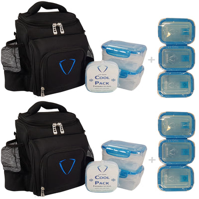 2x Motion Meal Prep Bag - Value Pack